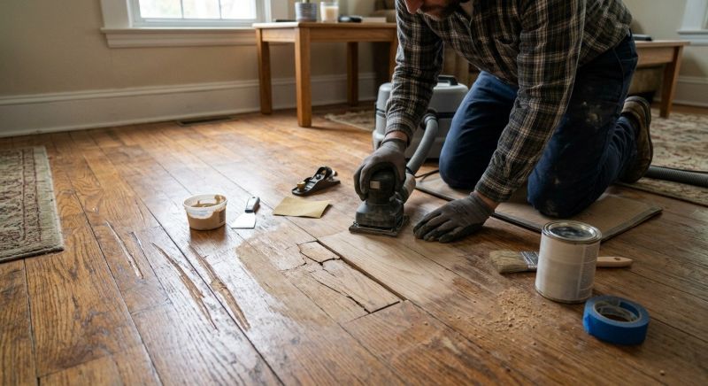 Increase Your Damaged Hardwood Floor Repair Business with an AI Driven, Targeted Website