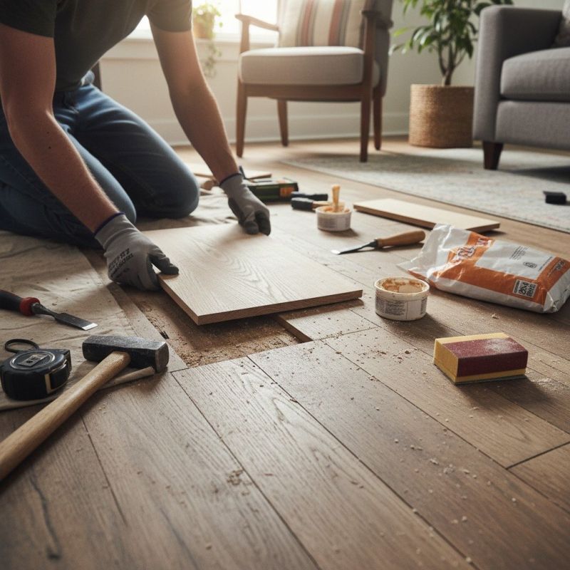 Contact About Damaged Hardwood Floor Repair