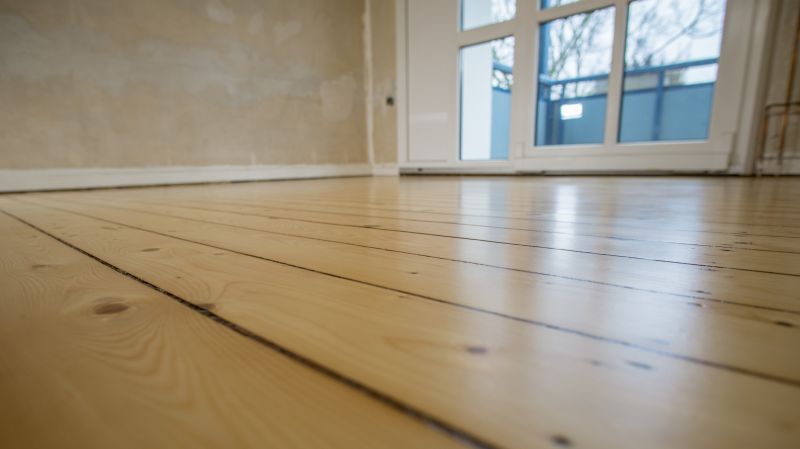 Pine Floor Installation